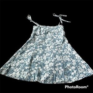 Strangers & Lovers floral striped dress